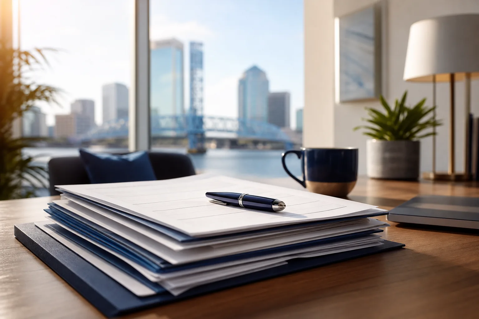 FR-44 filing paperwork for a Duval County driver