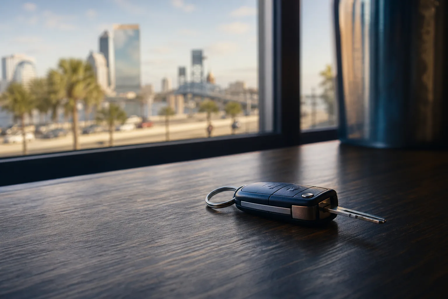 Car keys representing non-owner FR-44 in Jacksonville