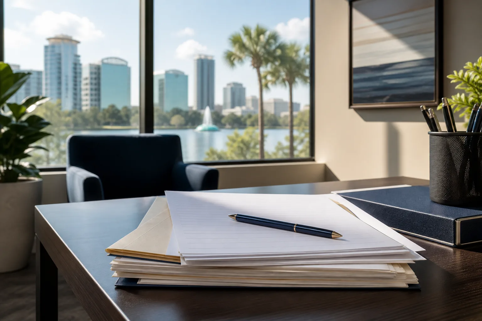 FR-44 filing paperwork for an Orange County driver